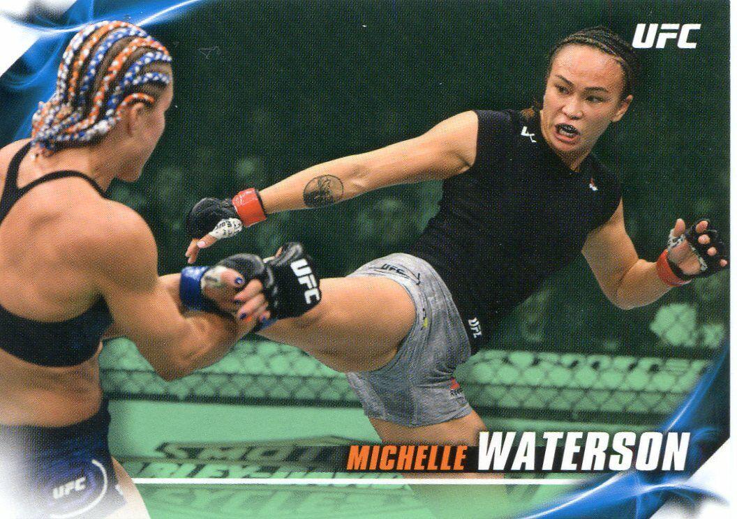 Michelle Waterson-Gomez 2019 Topps UFC Knockout Base #56 Green