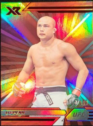 BJ Penn 2022 Panini Chronicles UFC Base XR #297 Red