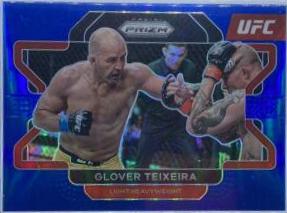 Glover Teixeira 2022 Panini Prizm UFC Base #81 Blue
