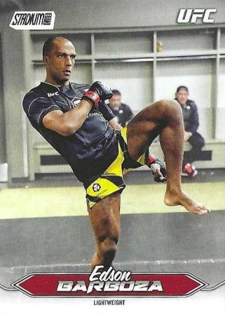 Edson Barboza 2025 Topps Stadium Club UFC Base #109 First Day Issue