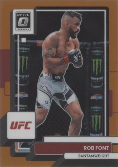 Rob Font 2023 Panini Donruss Optic UFC Base #74 Orange