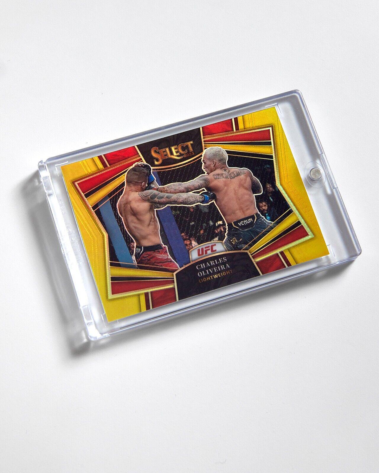 Charles Oliveira 2023 Panini Select UFC Snapshots #6 Gold