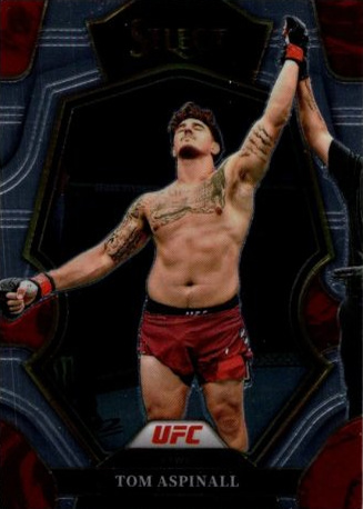 Tom Aspinall 2023 Panini Select UFC Premier Level #181 Silver