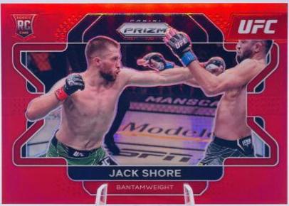 Jack Shore 2022 Panini Prizm UFC Base #33 Red