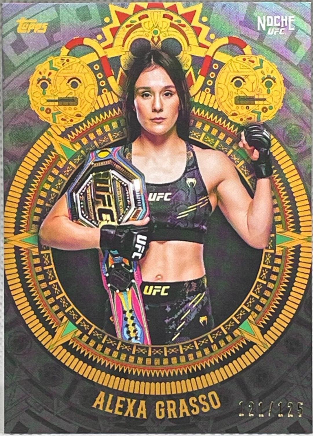 Alexa Grasso 2024 Topps Noche UFC Base #20 Silver