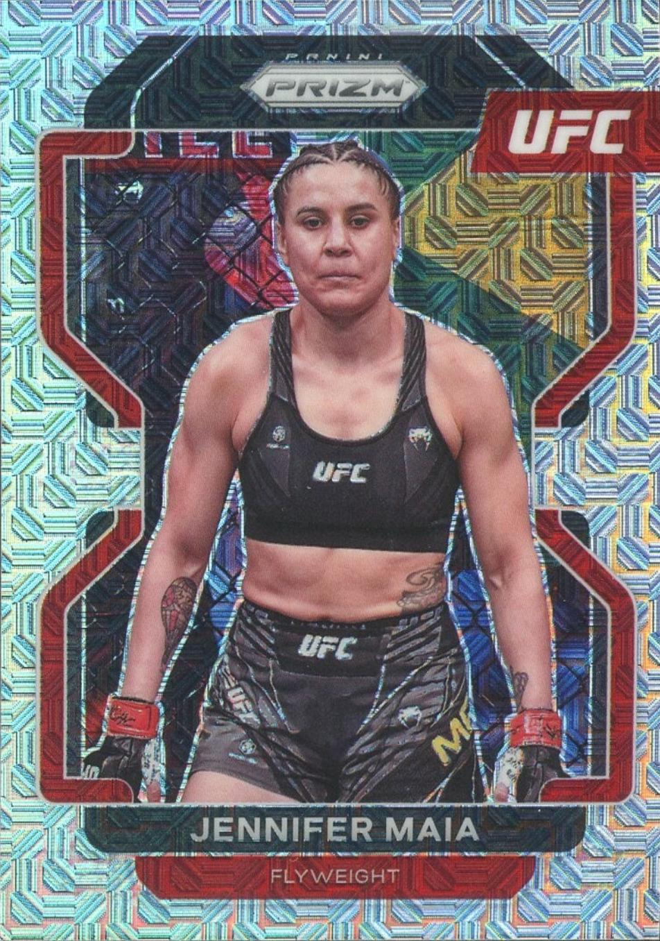 Jennifer Maia 2022 Panini Prizm UFC Base #165 Mojo