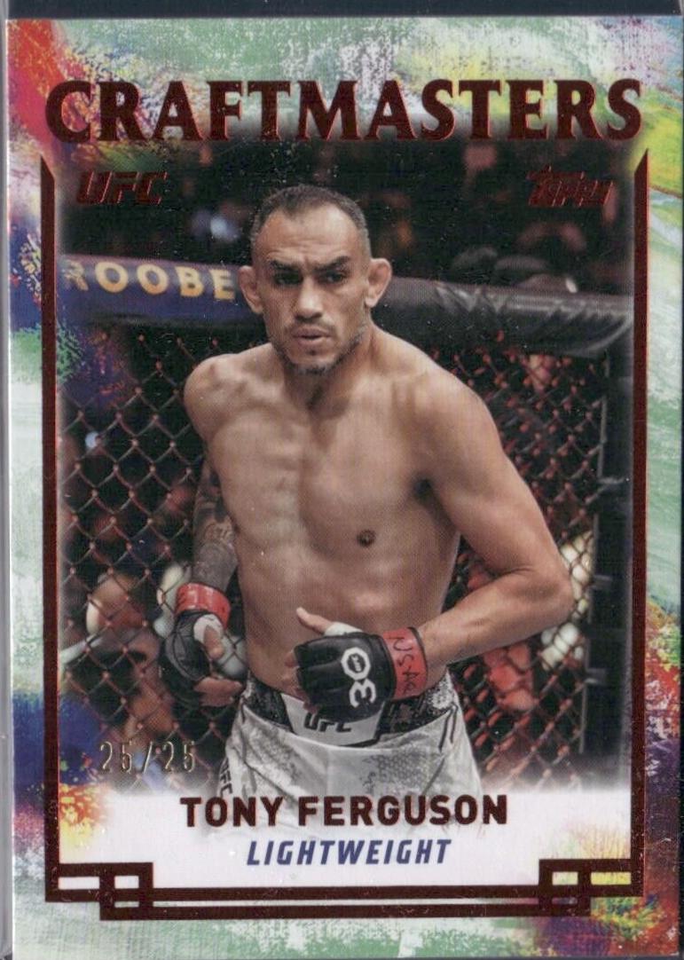 Tony Ferguson 2024 Topps Knockout UFC Craftmasters #CRM-8 Red