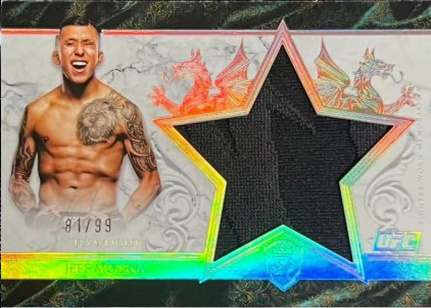 Jeff Molina 2025 Topps Royalty UFC Star Relics #SR-JM Platinum