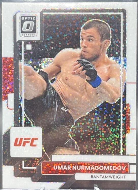 Umar Nurmagomedov 2023 Panini Donruss Optic UFC Base #84 White Sparkle