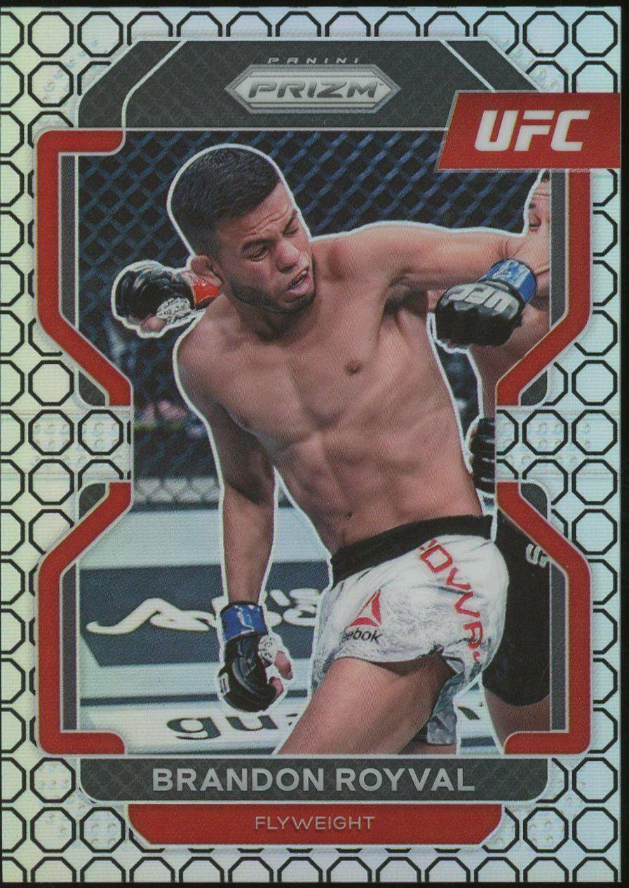 Brandon Royval 2022 Panini Prizm UFC Base #149 Octagon