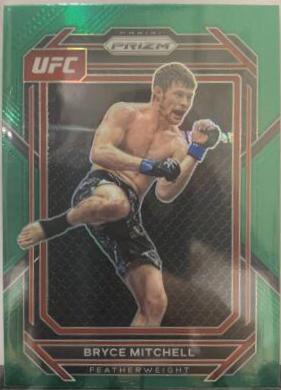 Bryce Mitchell 2023 Panini Prizm UFC Base #153 Green