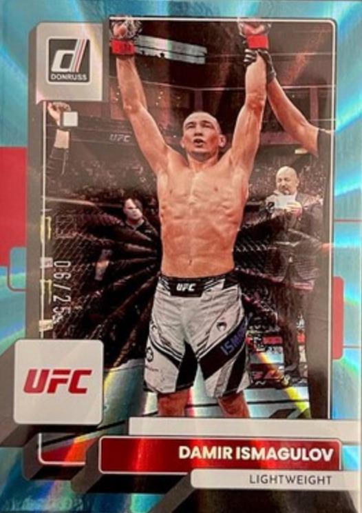 Damir Ismagulov 2023 Panini Donruss UFC Base #60 Teal Laser