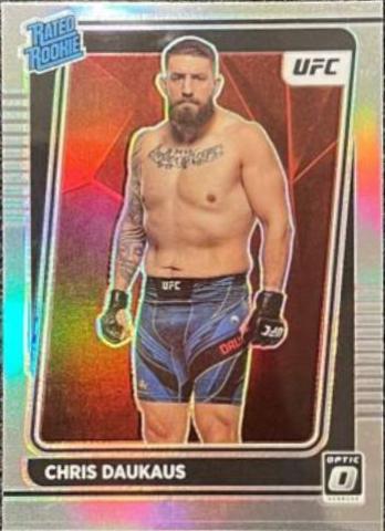 Chris Daukaus 2022 Panini Donruss Optic UFC Base #106 Holo