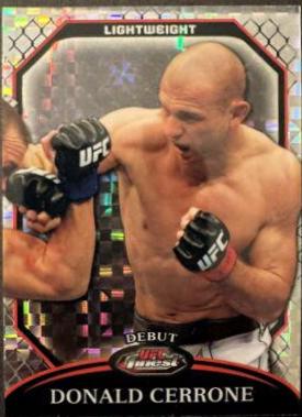 Donald Cerrone 2011 Topps Finest UFC Base #76 Xfractor