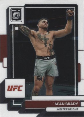 Sean Brady 2023 Panini Donruss Optic UFC Base #14 Lucky Envelopes