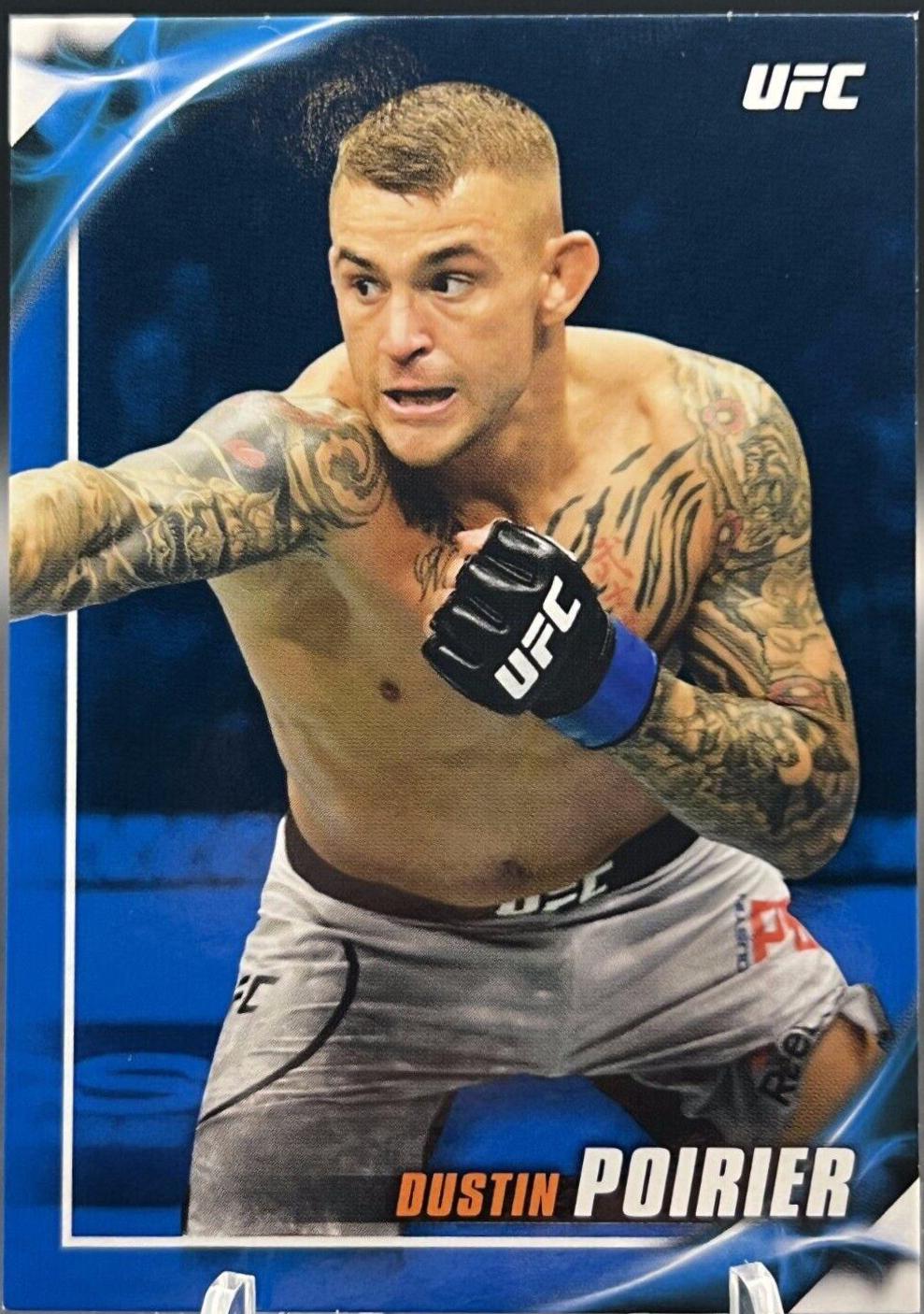 Dustin Poirier 2019 Topps UFC Knockout Base #27 Blue