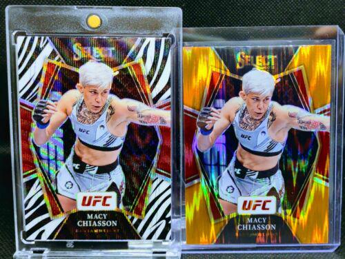 Macy Chiasson 2022 Panini Select UFC Premier Level #196 Zebra