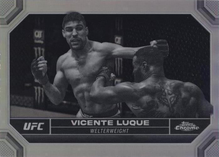 Vicente Luque 2024 Topps Chrome UFC Base #192 Negative Refractor