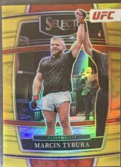 Marcin Tybura 2022 Panini Select UFC Concourse #89 Gold