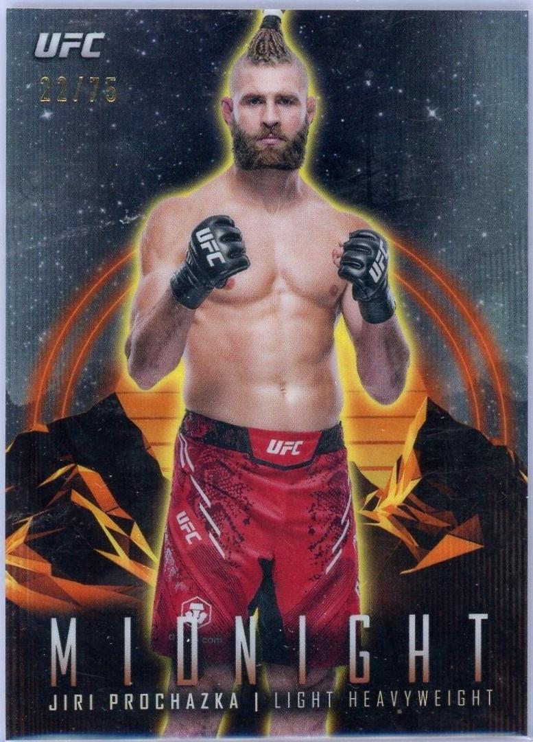 Jiri Prochazka 2024 Topps Midnight UFC Base #97 Dusk