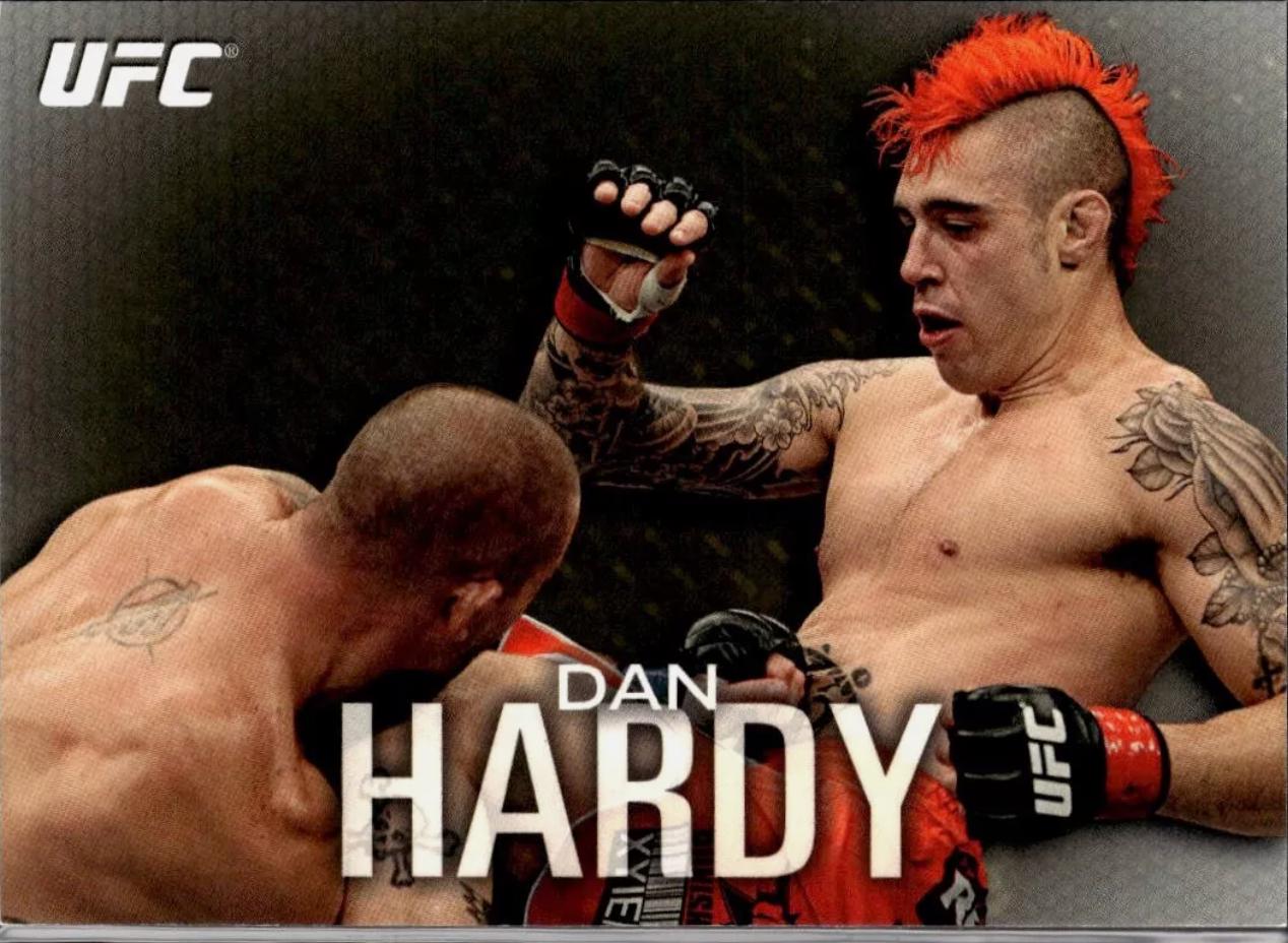 Dan Hardy 2012 Topps UFC Knockout Base #49 Gold