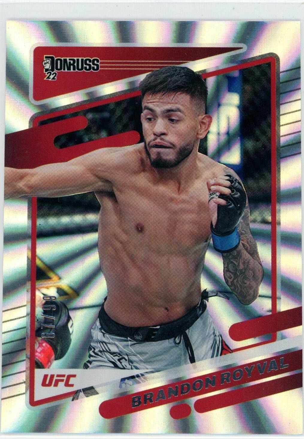 Brandon Royval 2022 Panini Donruss UFC Base #166 Silver