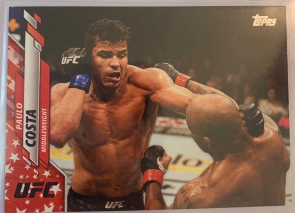 Paulo Costa 2020 Topps UFC Base #9 Independence Day