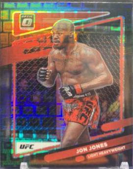 Jon Jones 2022 Panini Donruss Optic UFC Base #65 Black Pandora