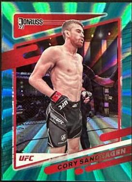 Cory Sandhagen 2022 Panini Donruss UFC Base #37 Laser