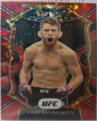 Cory Sandhagen 2021 Panini Select UFC Concourse #50 Red Disco