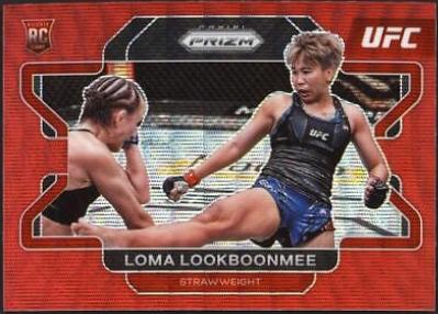 Loma Lookboonmee 2022 Panini Prizm UFC Base #16 Ruby Wave