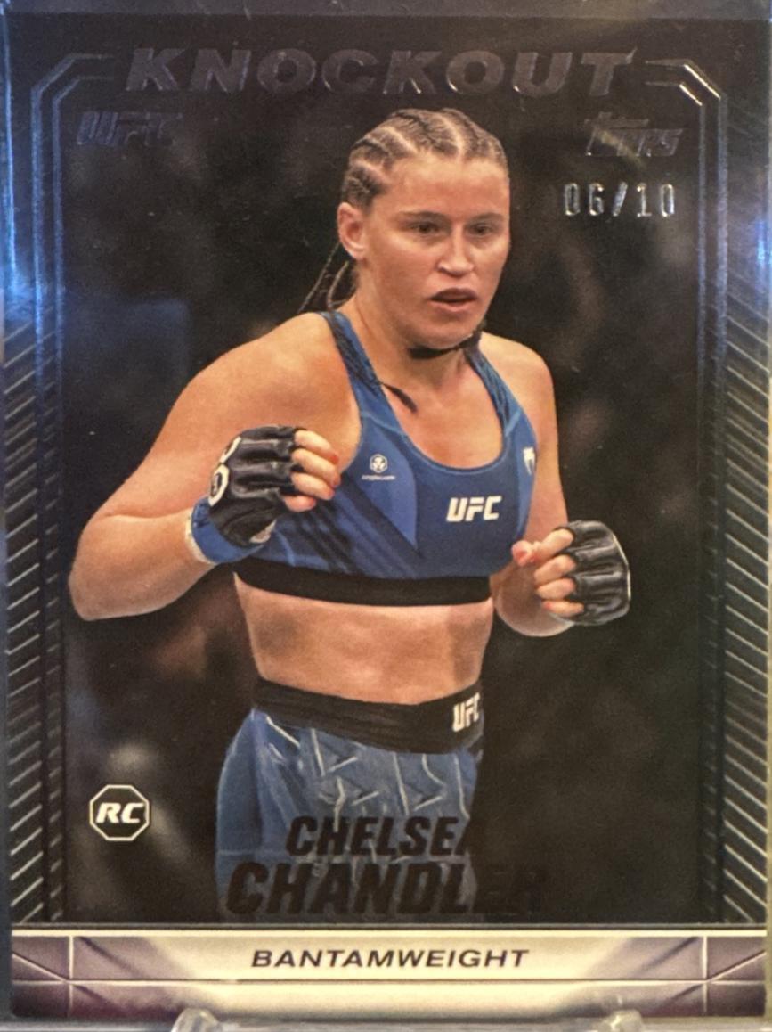 Chelsea Chandler 2024 Topps Knockout UFC Base #22 Black