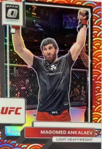 Magomed Ankalaev 2023 Panini Donruss Optic UFC Base #55 Photon