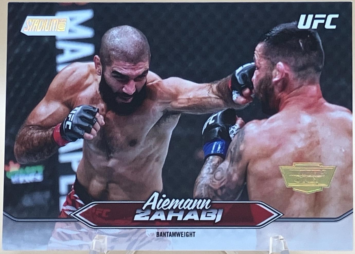 Aiemann Zahabi 2025 Topps Stadium Club UFC Base #115 Members Only
