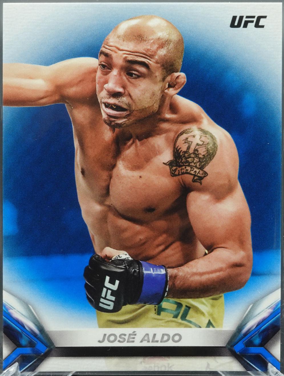 José Aldo 2018 Topps UFC Knockout Base #43 Blue
