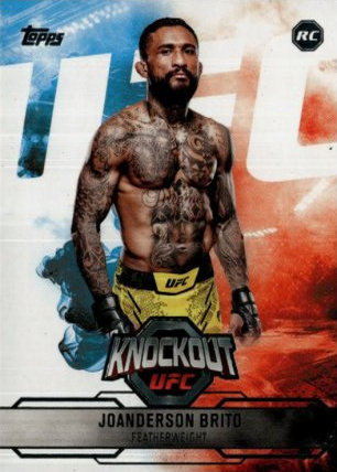 Joanderson Brito 2025 Topps Knockout UFC Base #98 Sepia