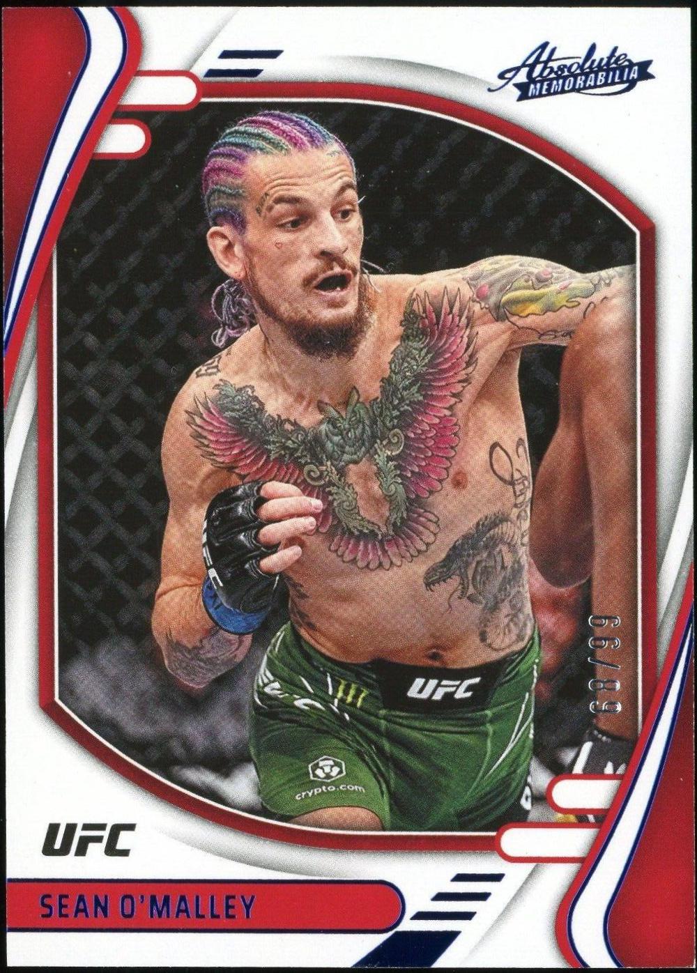 Sean O'Malley 2022 Panini Chronicles UFC Base Absolute #125 Blue