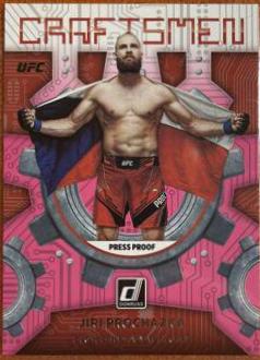 Jiri Prochazka 2022 Panini Donruss UFC Craftsmen #1 Press Proof