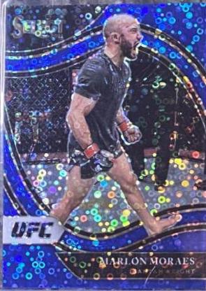 Marlon Moraes 2021 Panini Select UFC Octagonside #258 Blue Disco