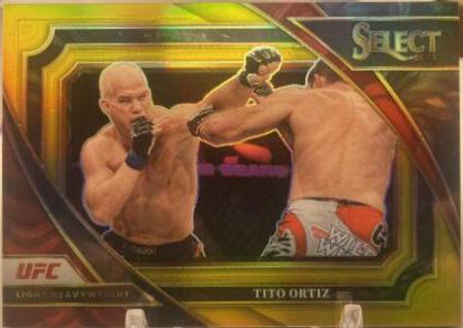Tito Ortiz 2023 Panini Select UFC Mezzanine #352 Gold