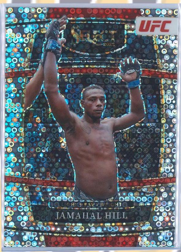 Jamahal Hill 2022 Panini Select UFC Concourse #68 Disco