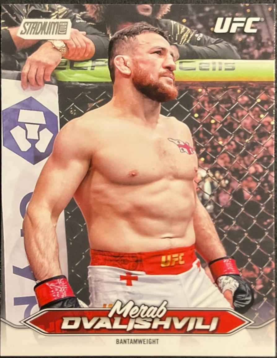 Merab Dvalishvili 2025 Topps Stadium Club UFC Base Image Variations #229 Image Variation