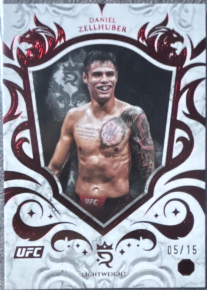 Daniel Zellhuber 2025 Topps Royalty UFC Base #13 Red