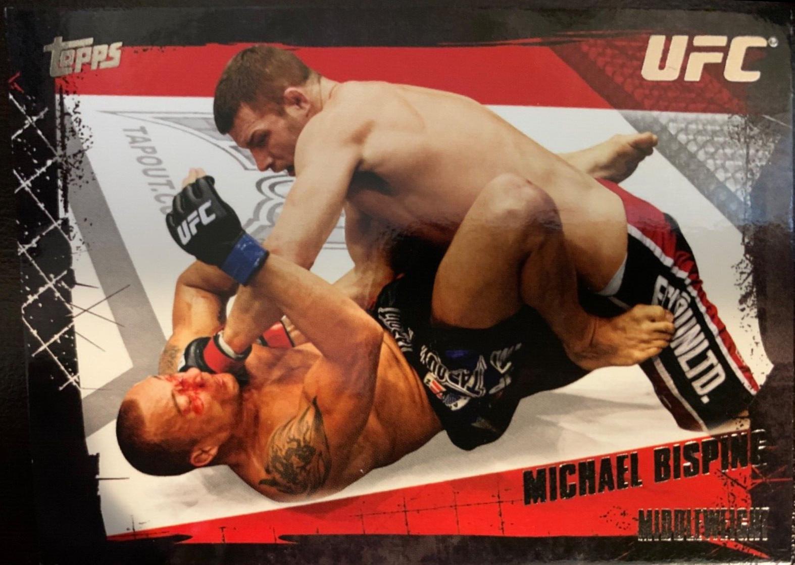 Michael Bisping 2010 Topps UFC Base #15 Silver