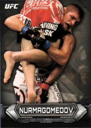 Khabib Nurmagomedov 2014 Topps UFC Knockout Base #79 Mat Stock