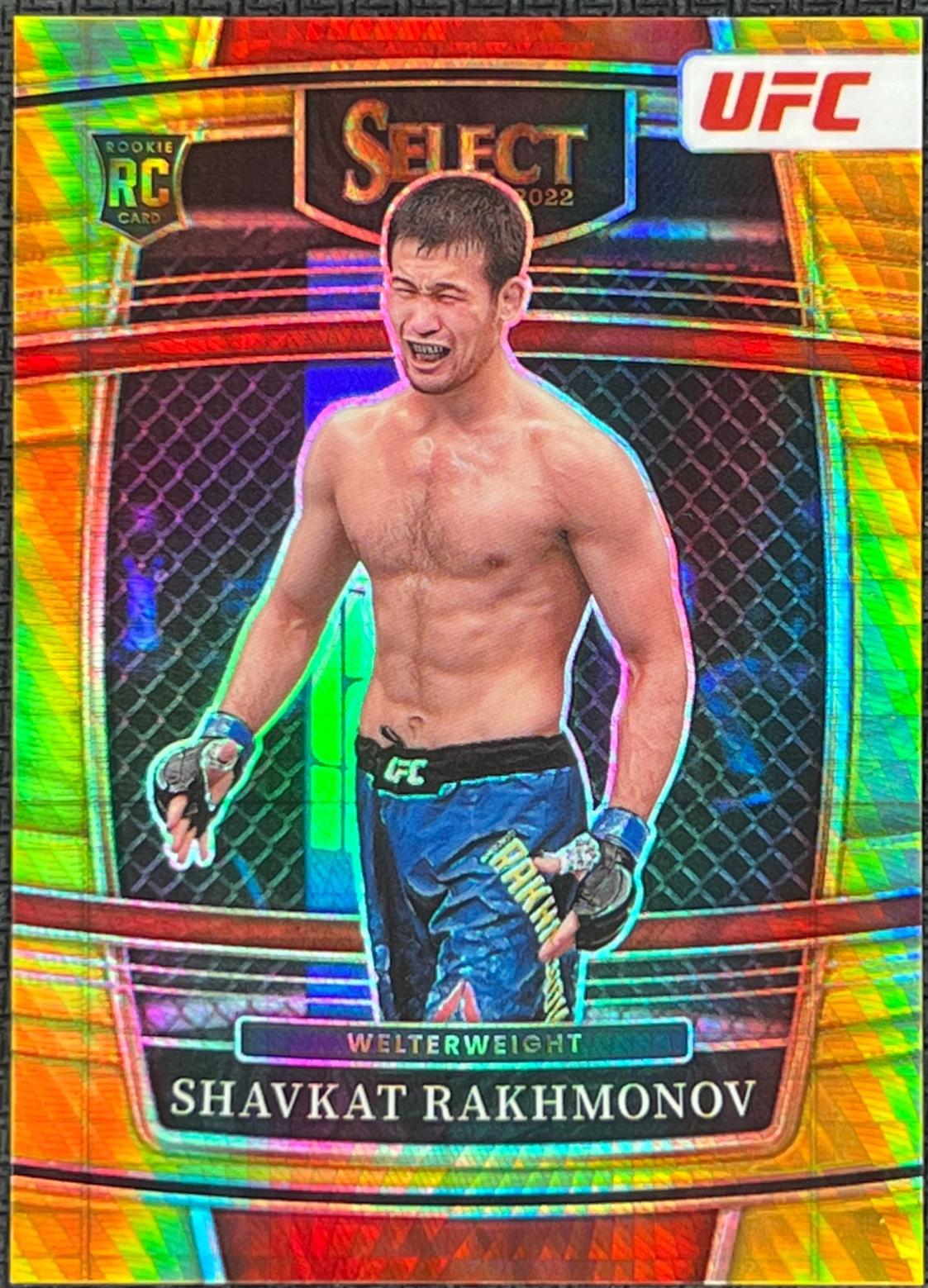 Shavkat Rakhmonov 2022 Panini Select UFC Concourse #84 Lucky Envelopes
