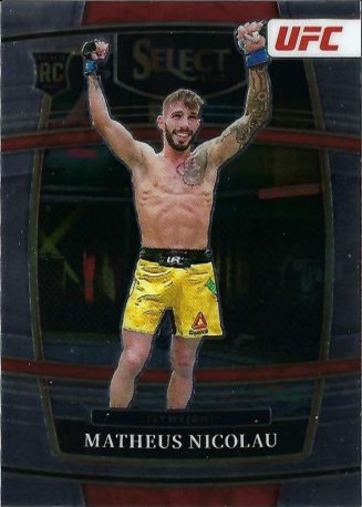 Matheus Nicolau 2022 Panini Select UFC Concourse #83 Black