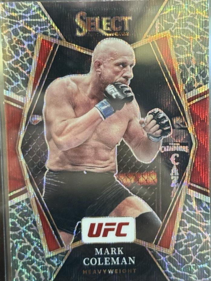 Mark Coleman 2022 Panini Select UFC Premier Level #178 Elephant