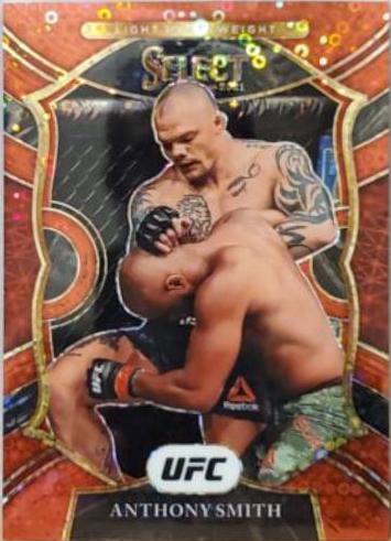 Anthony Smith 2021 Panini Select UFC Octagonside #236 Red Disco