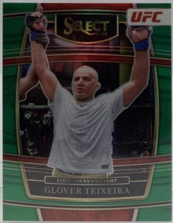 Glover Teixeira 2022 Panini Select UFC Concourse #17 Green